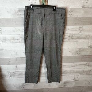 LOFT Houndstooth Ankle Pant